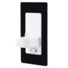 Proofvision Oral-B In Wall Electric Toothbrush Charger With Shaver Socket - Black -Victorian Plumbing Shop pv12b l1
