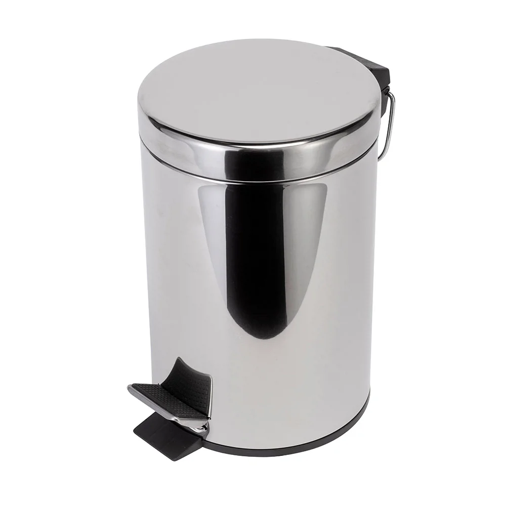 Croydex 3 Litre Stainless Steel Pedal Bin 5 Croydex 3 Litre Stainless Steel Pedal Bin - Image 5