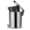 Croydex 5 Litre Stainless Steel Pedal Bin 3 Croydex 5 Litre Stainless Steel Pedal Bin -Victorian Plumbing Shop qa107305ai2