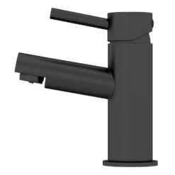Orchard Eden Matt Black Mono Basin Mixer Tap -Victorian Plumbing Shop qt8202w eb l5