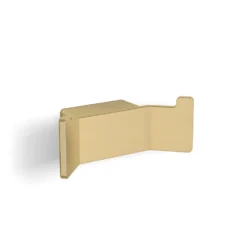 Hib. Atto Brushed Brass Robe Hook