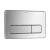 Roca PL3 Dual Stainless Steel Flush Plate