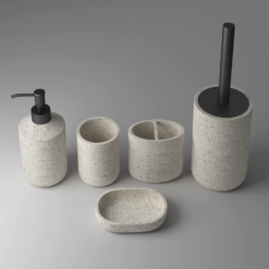 Roxbury Stone Effect Toilet Brush Holder -Victorian Plumbing Shop rxstb d2 1