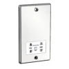 Sensio Dual Voltage Shaver Socket - Chrome -Victorian Plumbing Shop se3014200 l