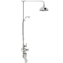 The Bath Co. Camberley Thermostatic Exposed Mixer Shower With Bath Filler -Victorian Plumbing Shop shs29 lv8
