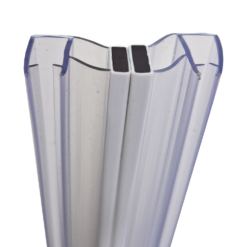 Clear Angled Magnetic Seal For Shower Door 4-6mm Glass (Pair) -Victorian Plumbing Shop sla810clr d2