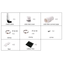 Compact Shower And Basin Waste Water Pump System (3 Inlets) -Victorian Plumbing Shop spropump d5