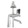 Orchard Winchester Bath Shower Mixer Tap With Black Lever Handles -Victorian Plumbing Shop t8151bh v6