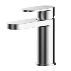 Asquiths Solitude Mini Mono Basin Mixer With Push-Button Waste