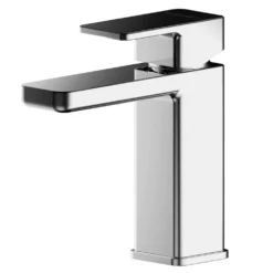 Asquiths Tranquil Mini Mono Basin Mixer With Push-Button Waste