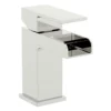 Orchard Derwent Square Waterfall Basin Mixer Tap - Chrome -Victorian Plumbing Shop tap200 l4