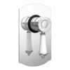 Trafalgar Traditional Chrome Concealed Manual Shower Valve -Victorian Plumbing Shop tfmv nl