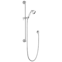 Trafalgar Traditional Shower Slide Rail Kit Chrome -Victorian Plumbing Shop trafalgartraditionalshowersliderailkitd2