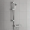 Juno Round Thermostatic Bar Valve - Chrome -Victorian Plumbing Shop ttmv02detail1