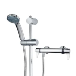 Triton Exe Lever Thermostatic Bar Shower Mixer & Kit -Victorian Plumbing Shop unexthbminc d4