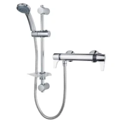 Triton Exe Lever Thermostatic Bar Shower Mixer & Kit -Victorian Plumbing Shop unexthbminc l