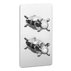 Astoria Traditional Twin Concealed Thermostatic Shower Valve -Victorian Plumbing Shop vsv71 l1