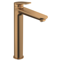 Duravit Wave XL-Size Single Lever Basin Mixer - Brushed Bronze