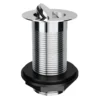 Chrome Unslotted Flip Top Basin Waste -Victorian Plumbing Shop we114ub l1