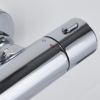 Bristan Zing2 Thermostatic Bar Shower Valve And Rigid Riser Kit - Chrome -Victorian Plumbing Shop zi shxdivsmff c 5